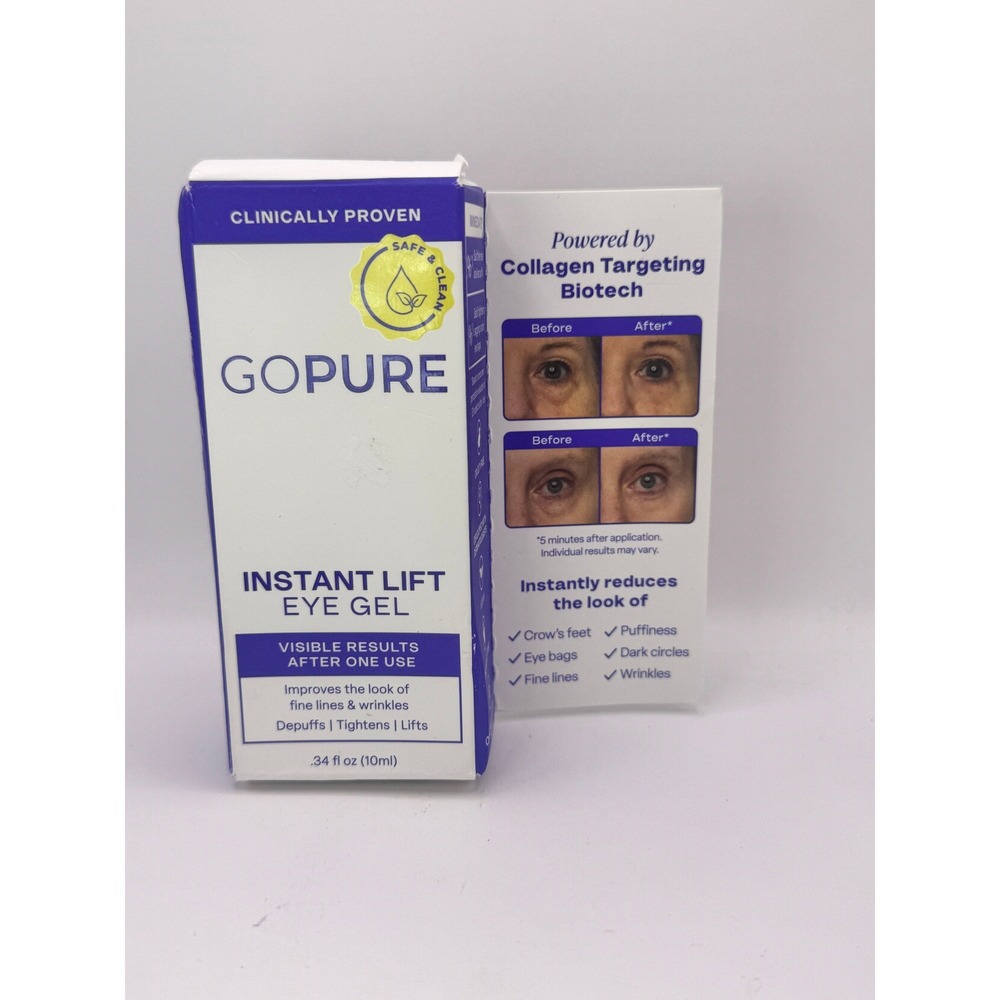 GoPure Instant Lift Eye Gel NEW